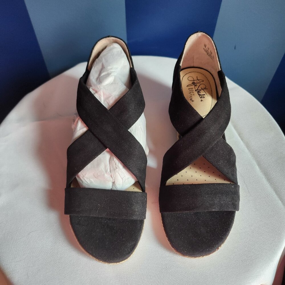 Life Stride Women's Siesta Espadrille Wedge Sandal